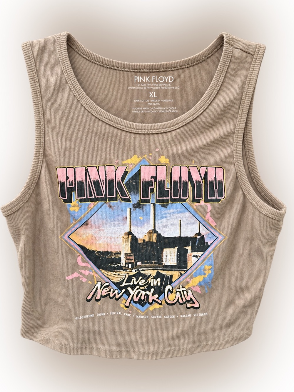 Pink Floyd Women’s Graphic Crop Top